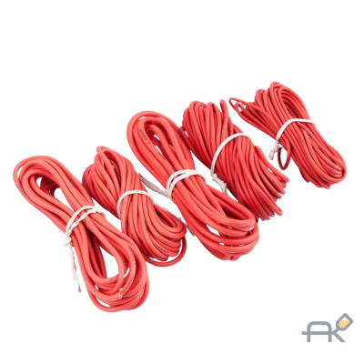 Набор автопровода REXANT Ассорти 0.50х5 м/0.75х5 м/1х3 м/1.50х3 м/2.50х2 м. цв. пр. красный REXANT (01-6552)